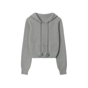 Cropped Waist Hoodie